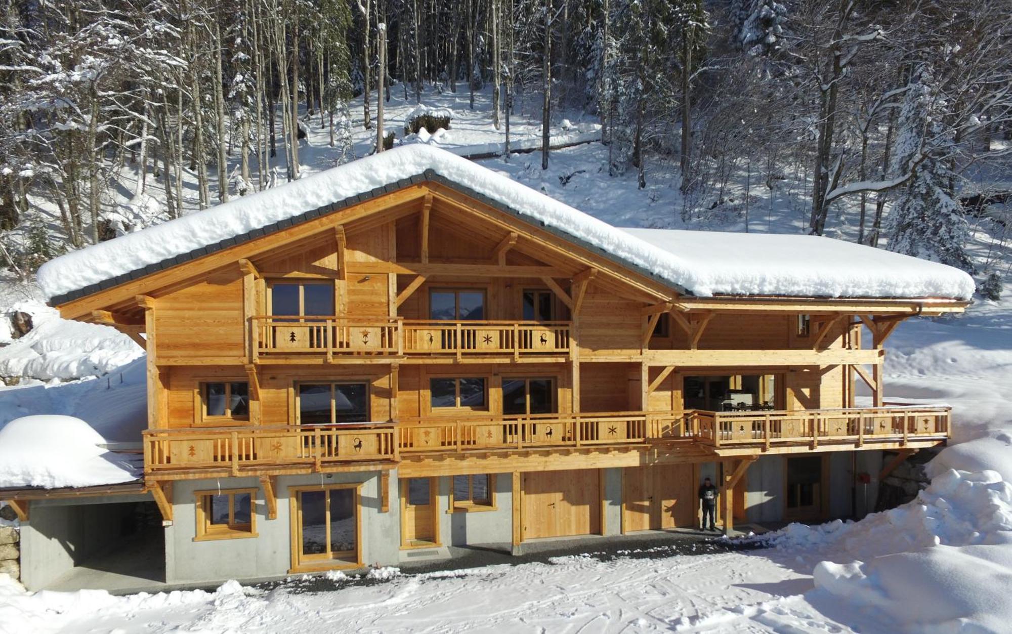 Chalet Arpitan - Les Carroz - Grand Massif Экстерьер фото